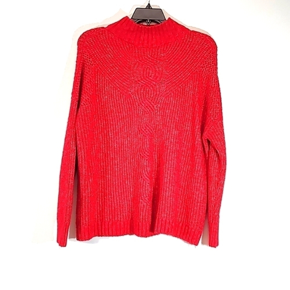 Maurices women's red long  sleeve sweater Size: L - Picture 1 of 8